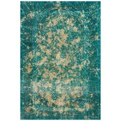 Schumacher Trifid Jade Area Rug in Hand Knotted Wool by Patterson Flynn Martin