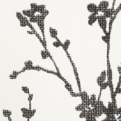 Schumacher Twiggy Paperweave Wallpaper In Black
