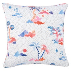 Almohada Schumacher Valetta en Cielo y Rosa 20