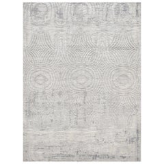 Schumacher Vega Area Rug in Handwoven Silk by Patterson Flynn Martin