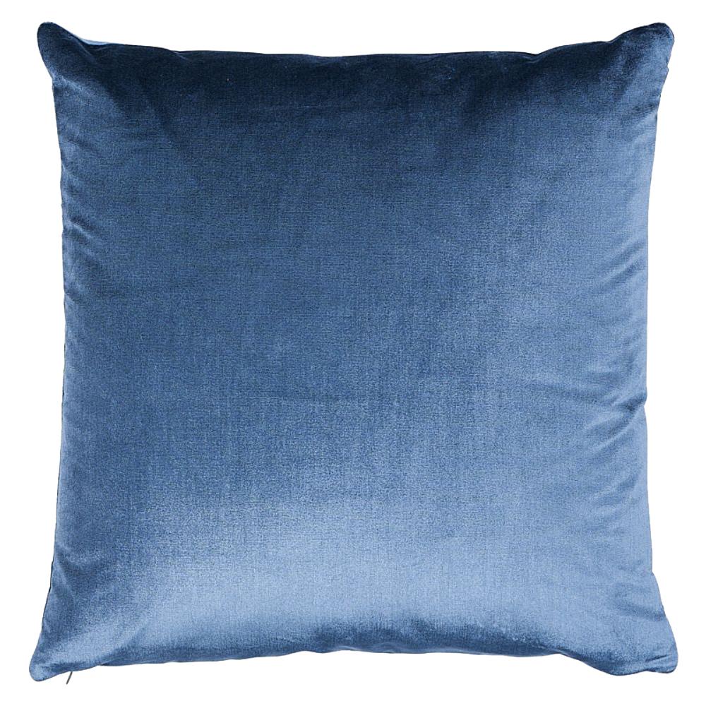 Schumacher Venetian Silk Velvet 18" Pillow For Sale
