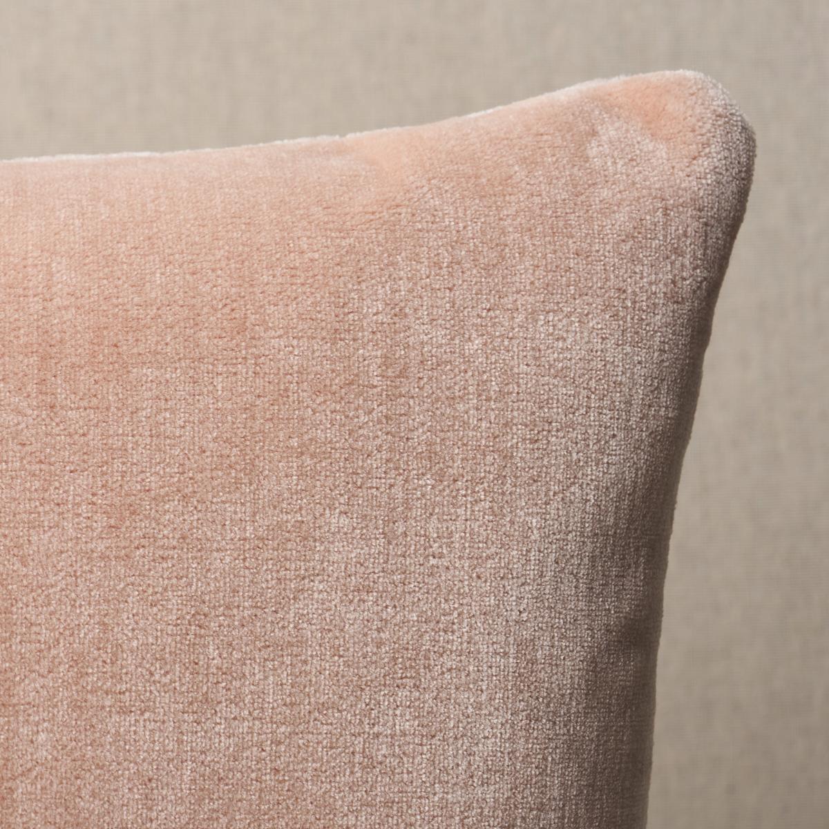 This pillow features Venetian Silk Velvet with a knife edge finish. The ultimate in sumptuous luxury, our gorgeous silk velvet has an unbelievably lush hand and a wonderful luster. Pillow includes a feather/down fill insert and hidden zipper closure.