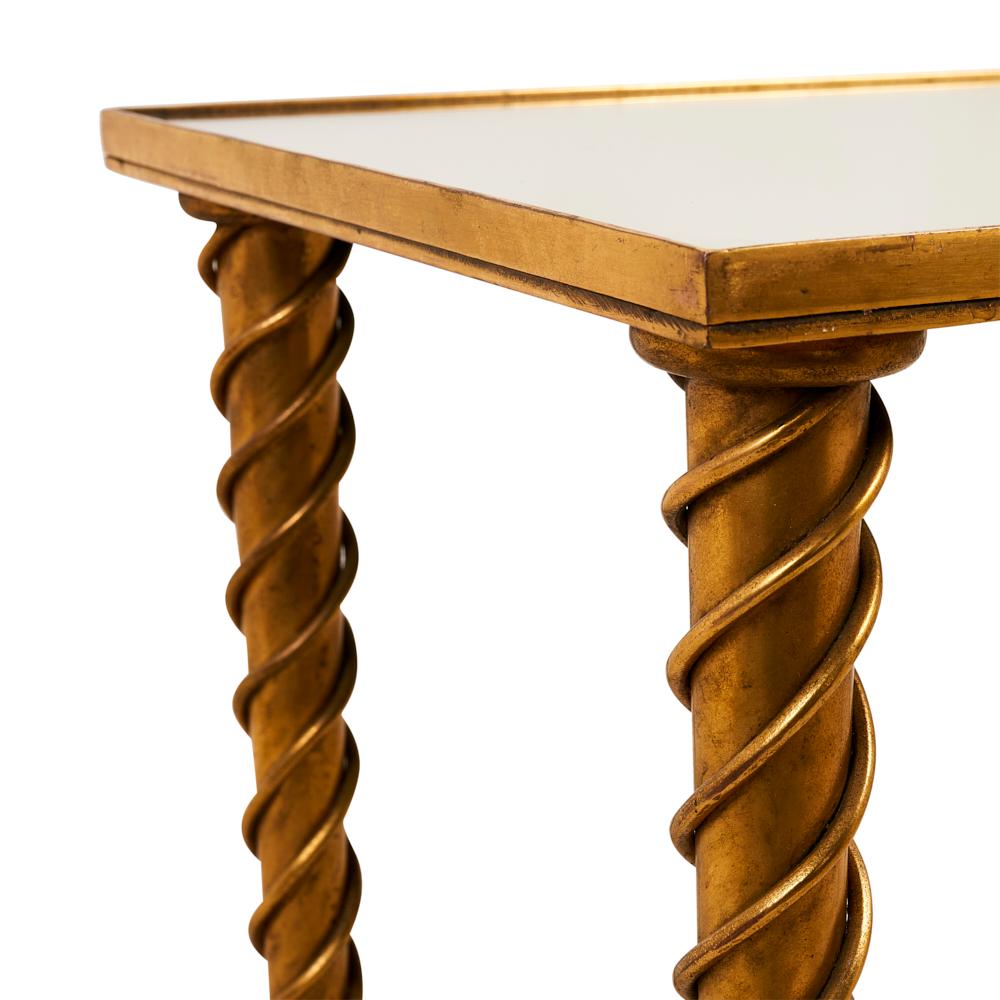 spiral leg table