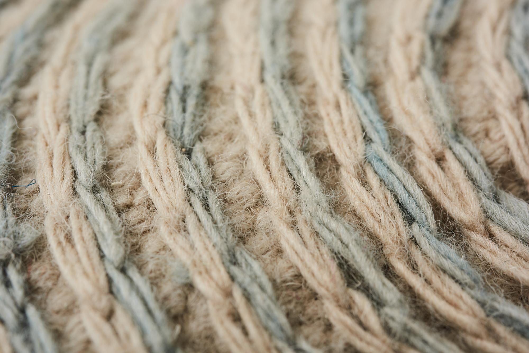 Hand-Woven Schumacher Whirlpool Area Rug in Handwoven Wool, Patterson Flynn