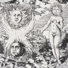 Carta da parati Schumacher X Johnson Hartig Modern Toile in nero