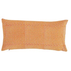 Schumacher X Molly Mahon Buti & Tuk Tuk Pillow in Pink & Yellow