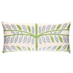 Schumacher x Neisha Crosland Thistle 30 x 14" Pillow in Ivory