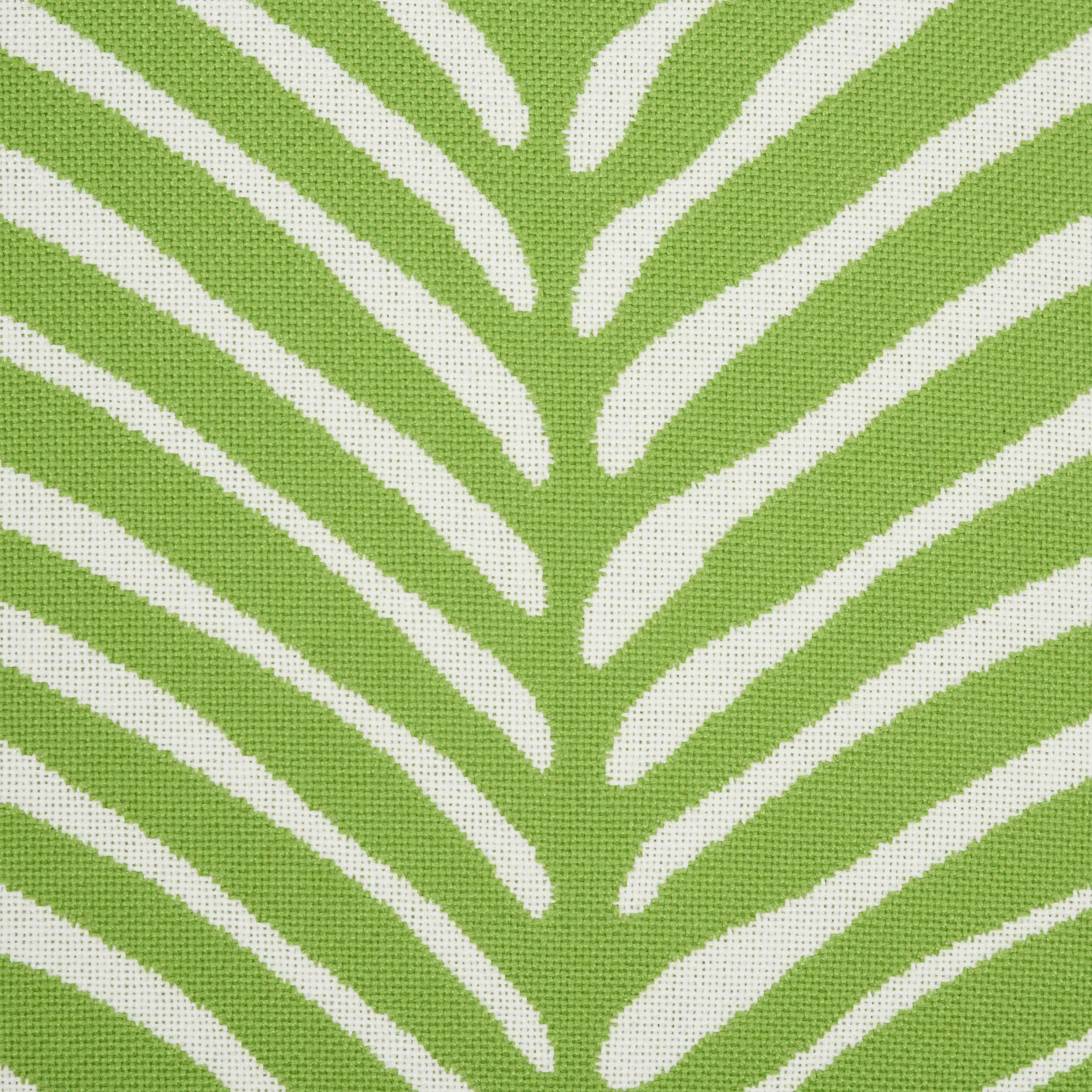 American Schumacher Zebra Palm Indoor/Outdoor Leaf Pillow For Sale