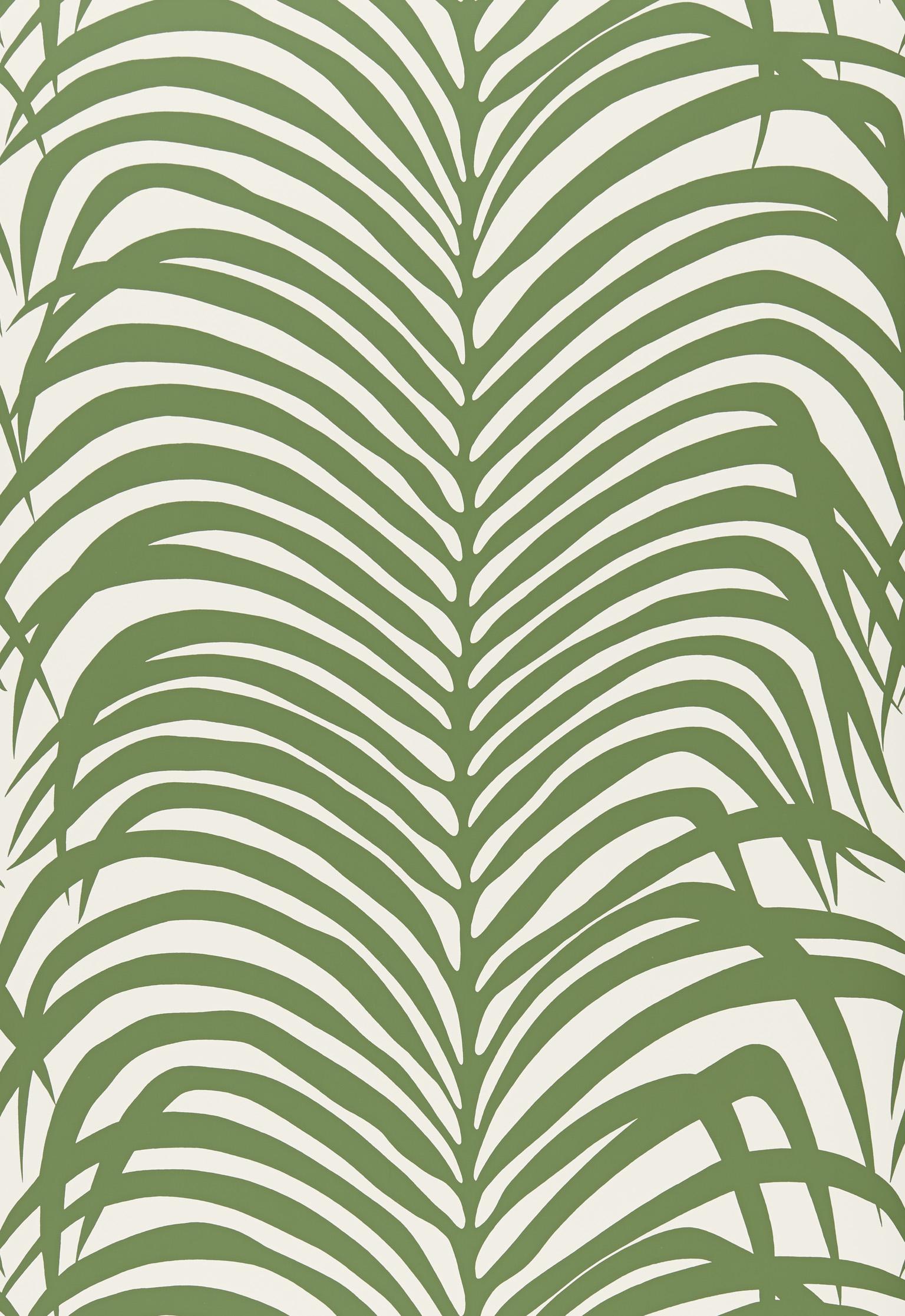 Un hybride saisissant qui rappelle à la fois les rayures zébrées et les feuilles de palmier tropicales, ce motif sauvage et merveilleux est disponible sous forme de tissu et de revêtement mural.

Depuis la création de Schumacher en 1889, notre