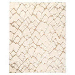 Schumacher Zimba 8'' x 10'' Teppich in Elfenbein & Sand