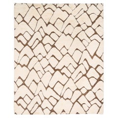 Schumacher Zimba 9' x 12' Rug In Ivory & Brown