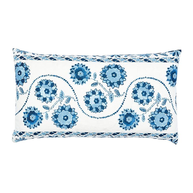 Schumacher Zinnia Handmade Print Pillow