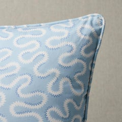 Schumacher Zoelie 20" Pillow in Aqua