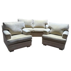 SCHWARTZ lounge suite with sofa and two armchairs