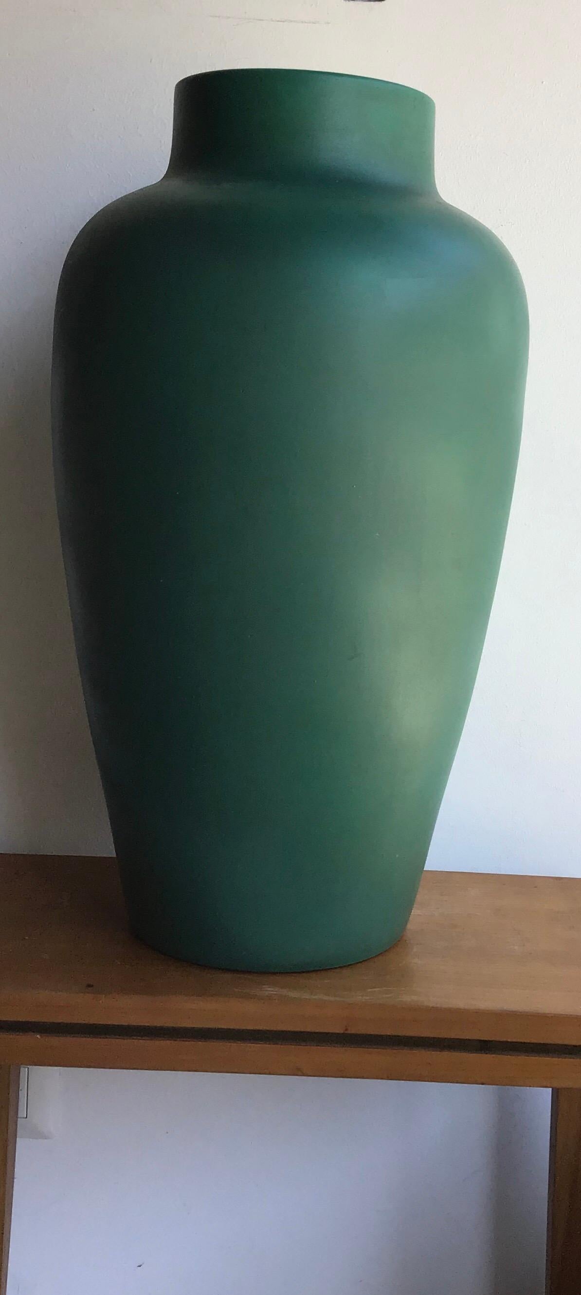 Italian S.C.I Laveno Vase/Umbrella Stand Ceramic, 1940, Italy For Sale