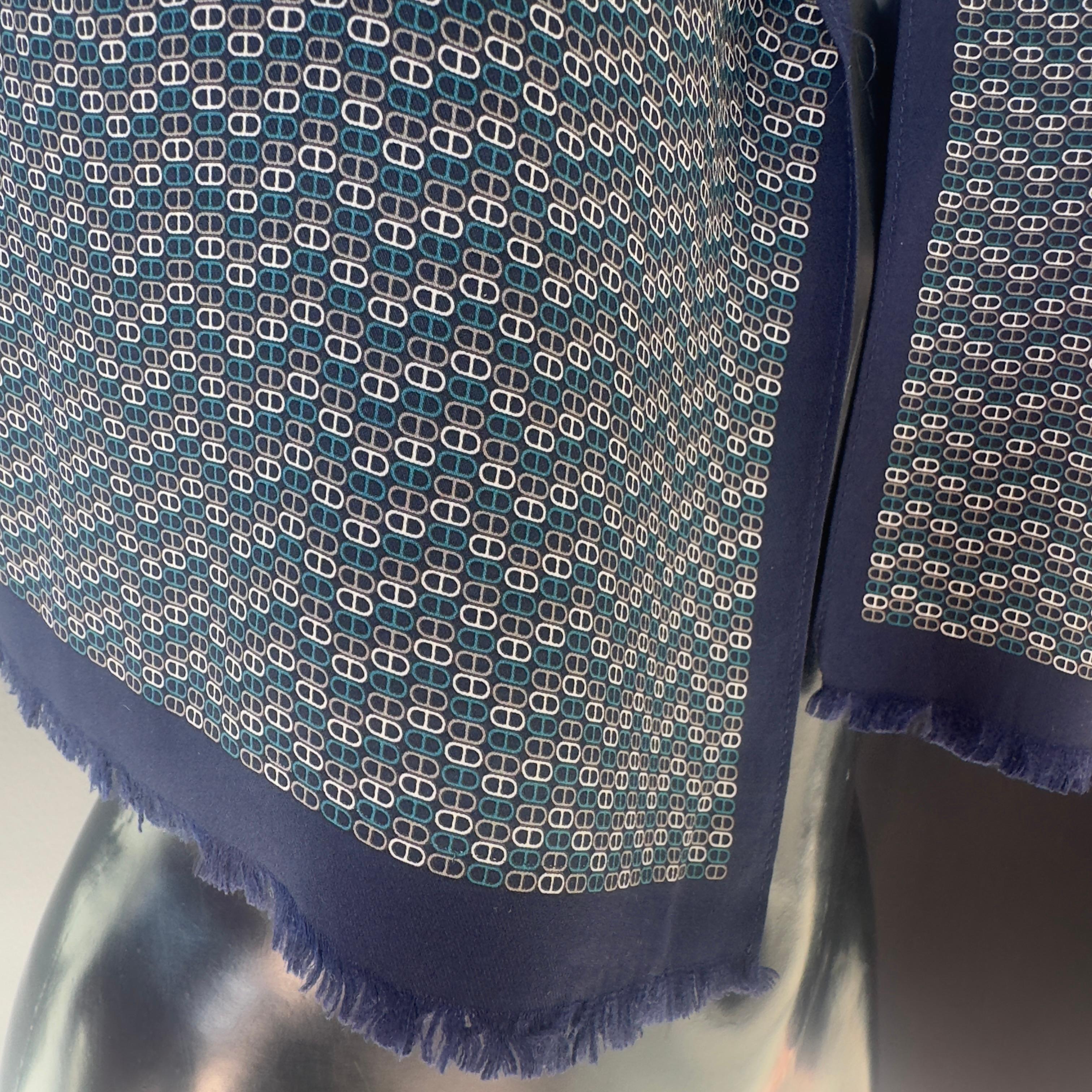 Nuevo pañuelo de seda Hermès Black en venta