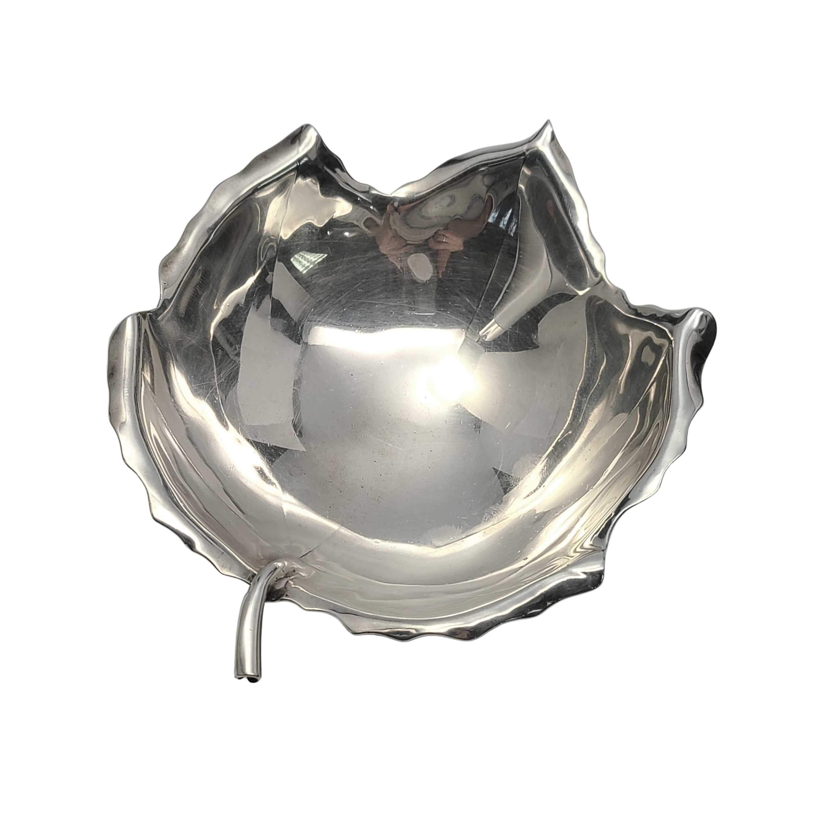 Sciarrotta Handmade Sterling Silver 15 Small Leaf Dish 1