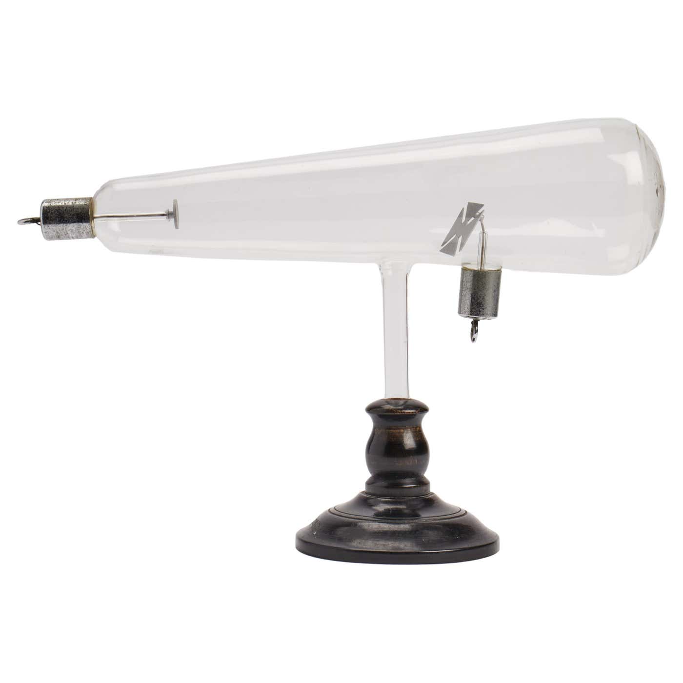 Crookes Line Scientific instrument: Crookes Maltese Cross Tube, Italy, 1900 For Sale ...