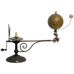 Scientific Tellurium and Lunarium by Jean Felkl, Praha, circa 1870