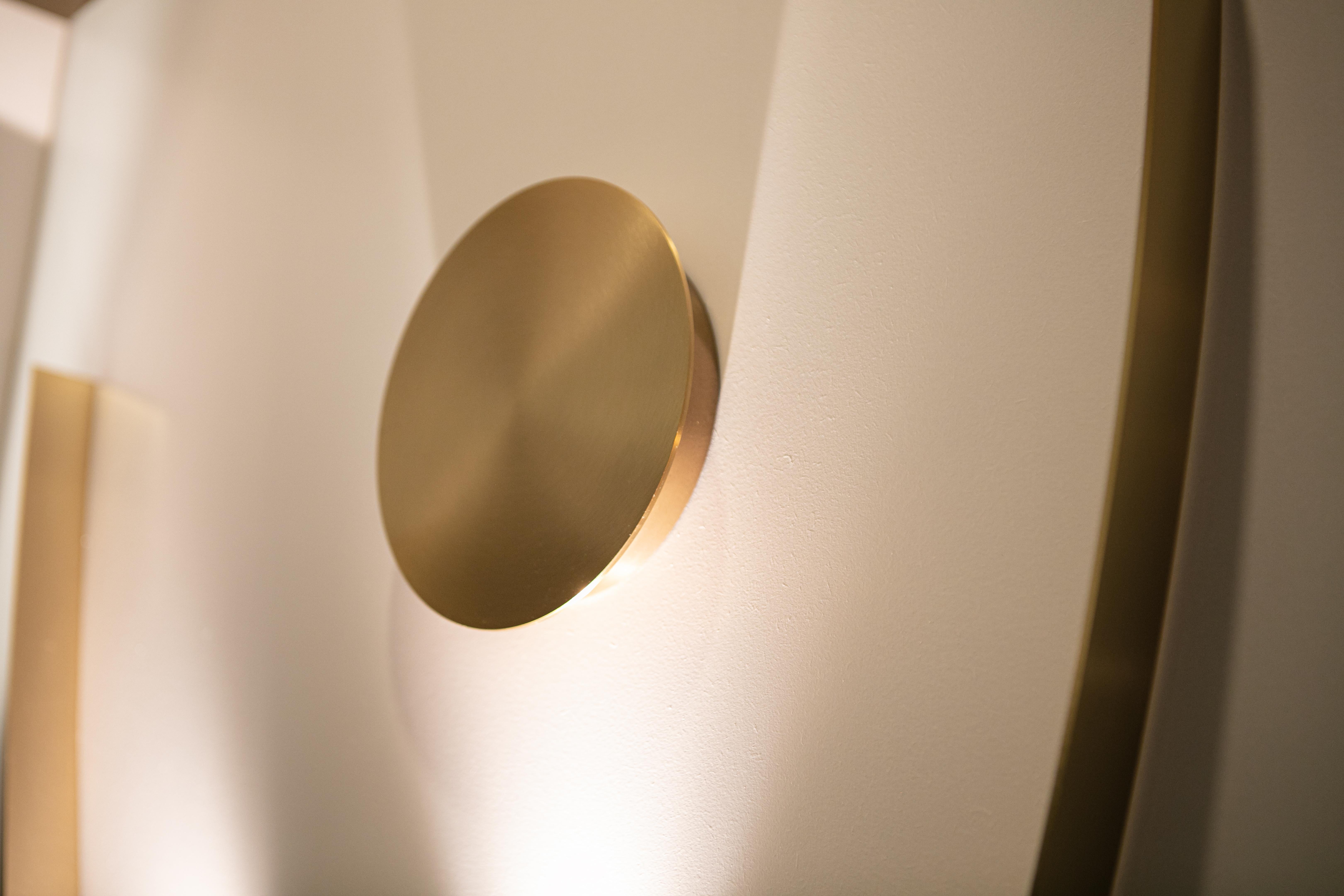 Italian Scighera Dü Wall Light by Luce Tu For Sale