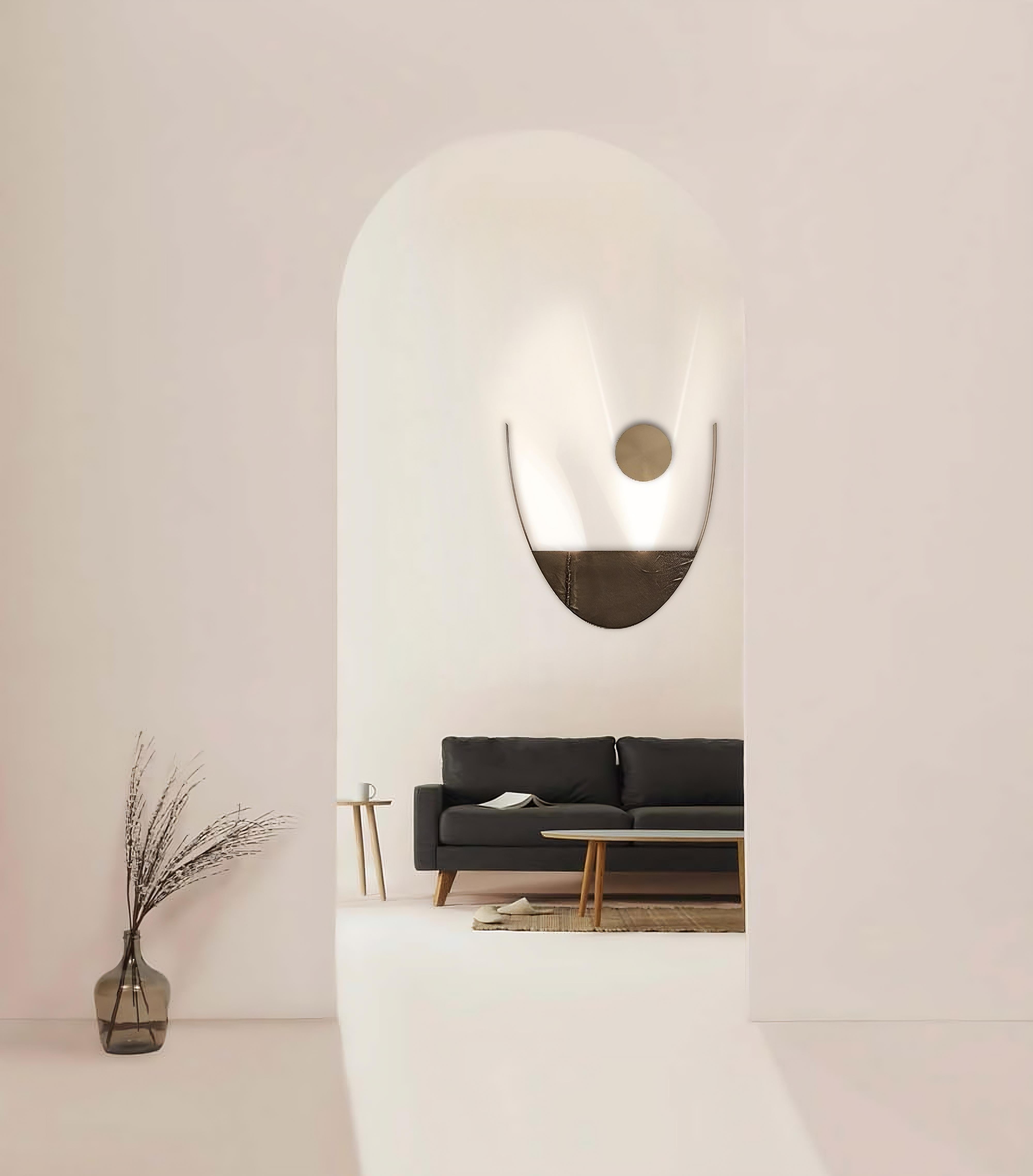 Contemporary Scighera Dü Wall Light by Luce Tu For Sale