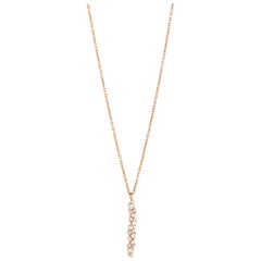 Scintilla Drop Diamond Necklace by Joanna Achkar