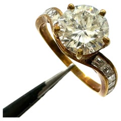 Sparkling diamond engagement ring ct. 1.69