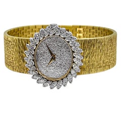 Scintillating and Elegant Vintage Ladies Cocktail Watch with Diamonds