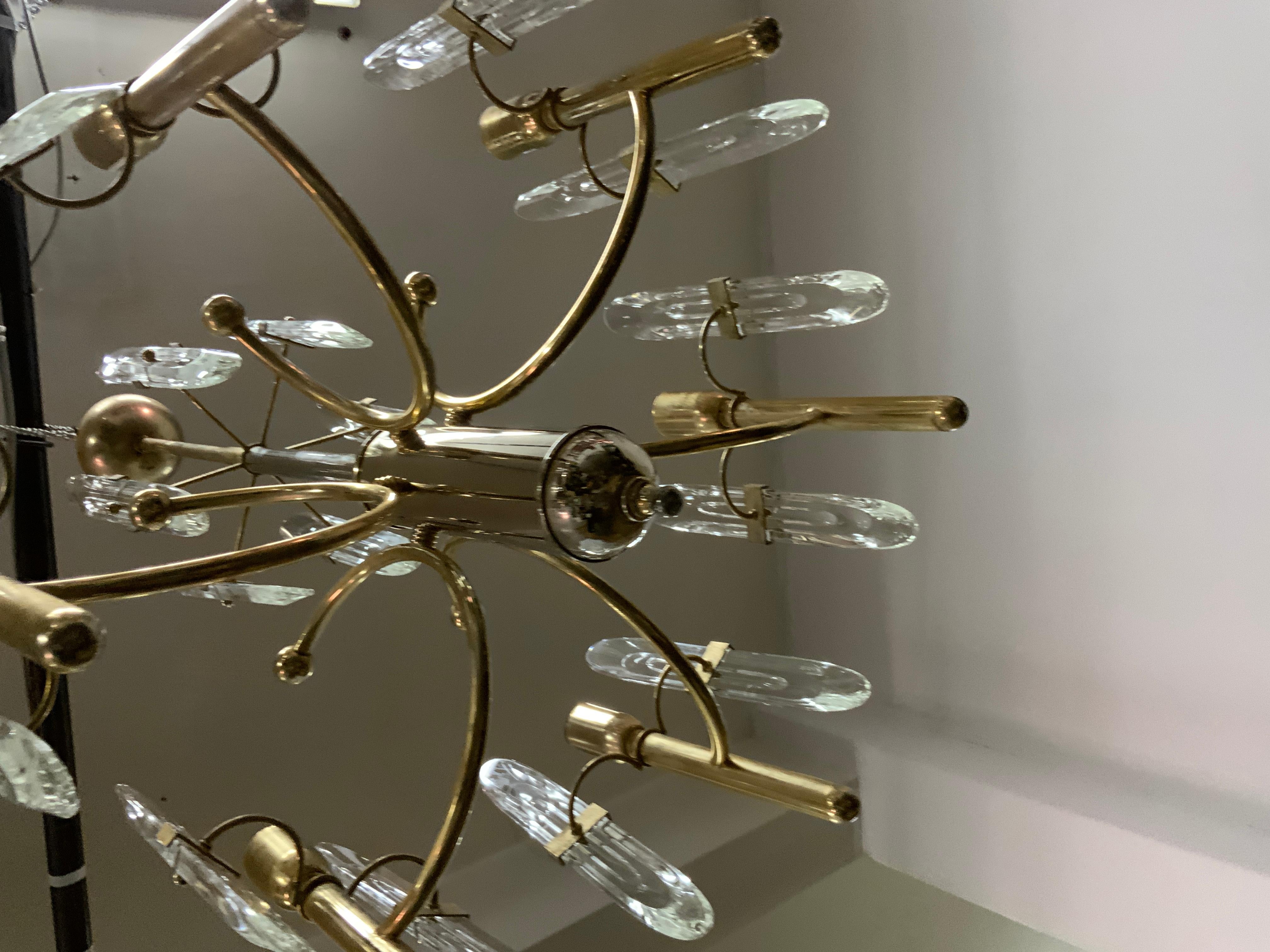 Late 20th Century Sciolari Chandelier