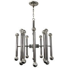 Sciolari Chrome 24-Light Chandelier