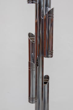 Sciolari Chrome Floor Lamp Space Age