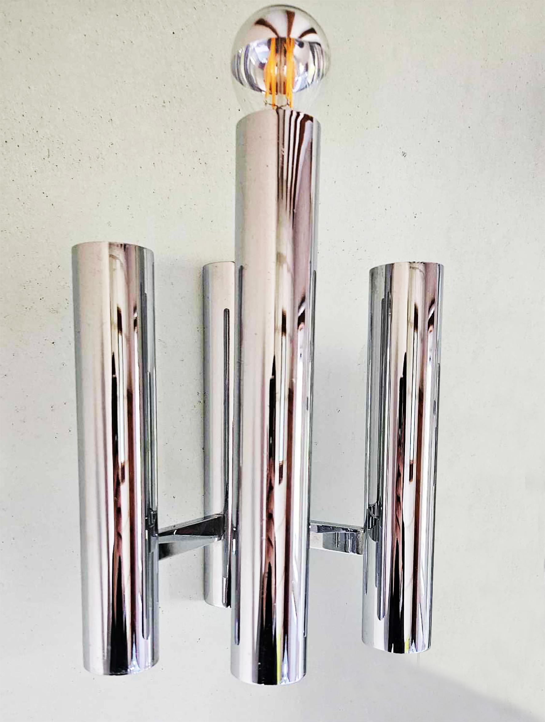 Italiano Applique d'argento Gaetano Sciolari Silver in vendita