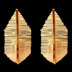 Sciolari glass wall lighting murano 4 units , italy 1970s