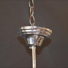 Sciolari Metal Plated 12 Lights Chandeliers, 1952
