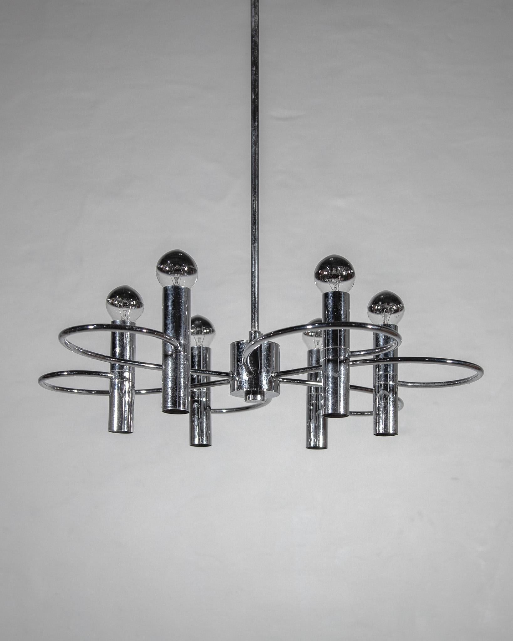 Lampadario Sciolari Spider Chrome, anni '60 In condizioni buone in vendita a Antwerp, BE