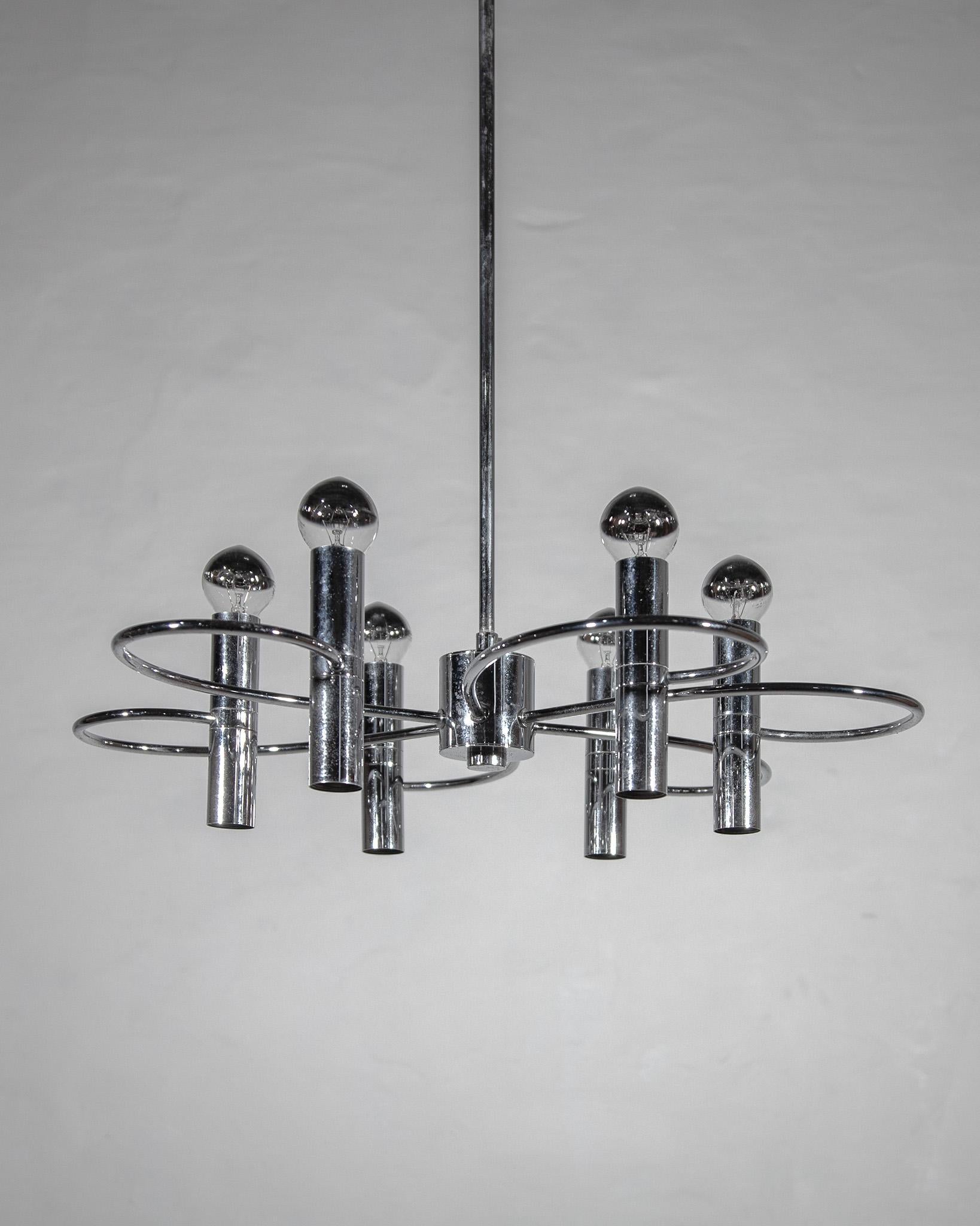 Sciolari Spider Chrome Chandelier, 1960s In Good Condition For Sale In Antwerp, BE