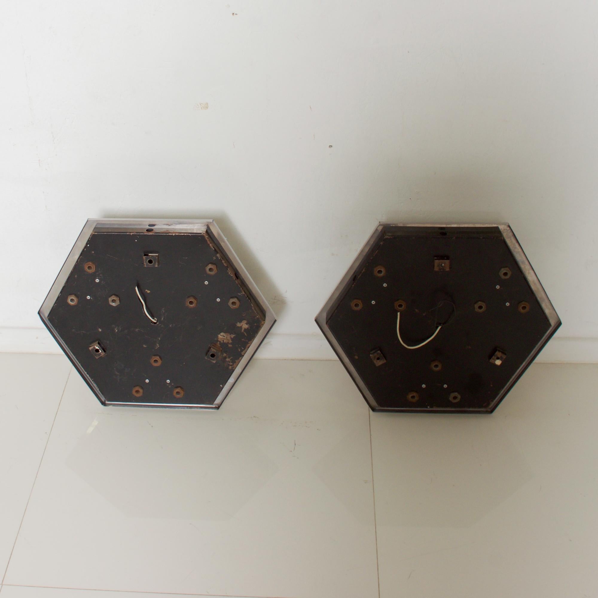 Années 1970 Plafonnier  Applique murale d'après Gaetano Sciolari, Italie en vente 4