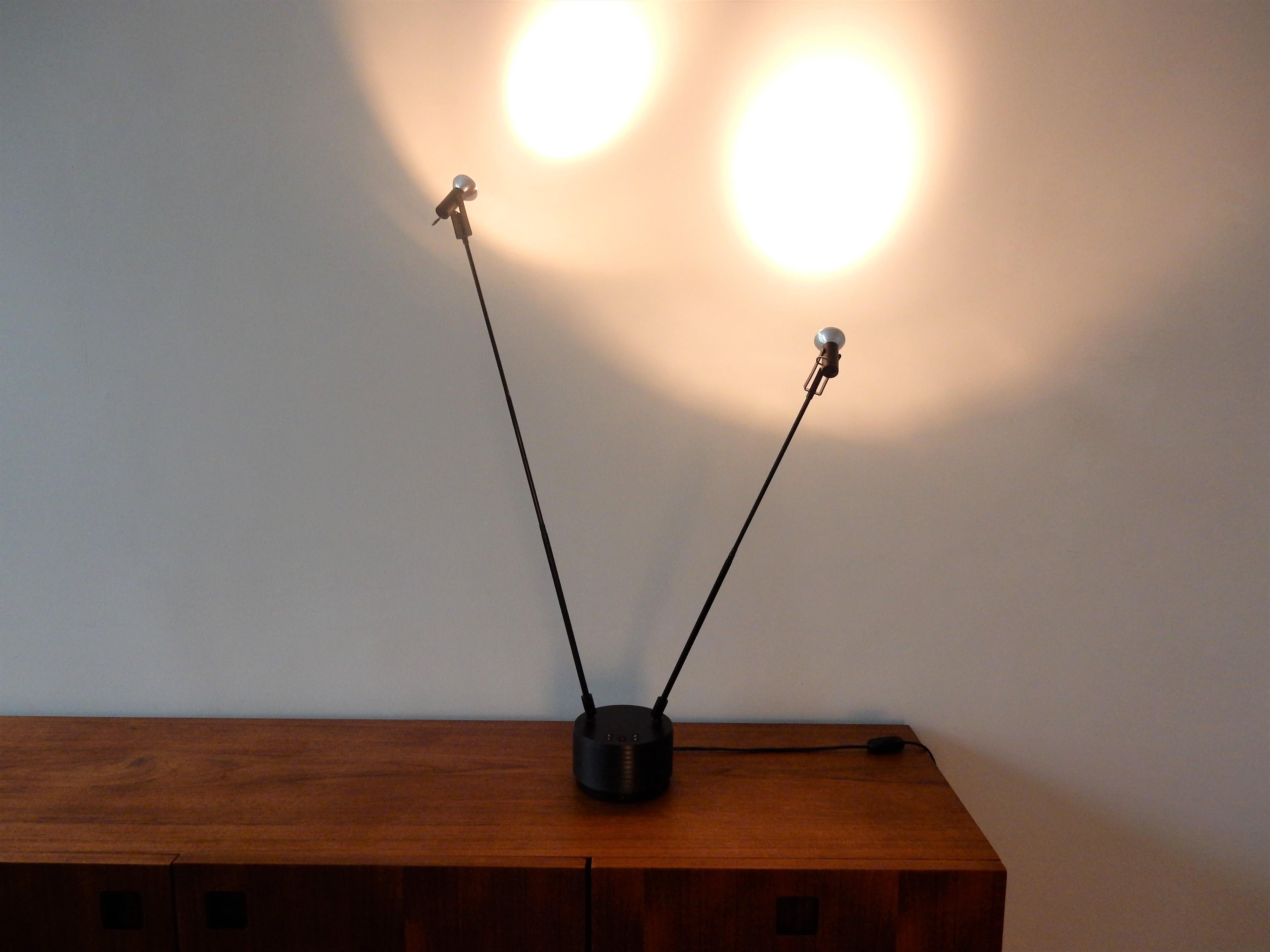Italian Sciopticon Desk/Table Lamp by Hans Ansems for Luxo, Italy