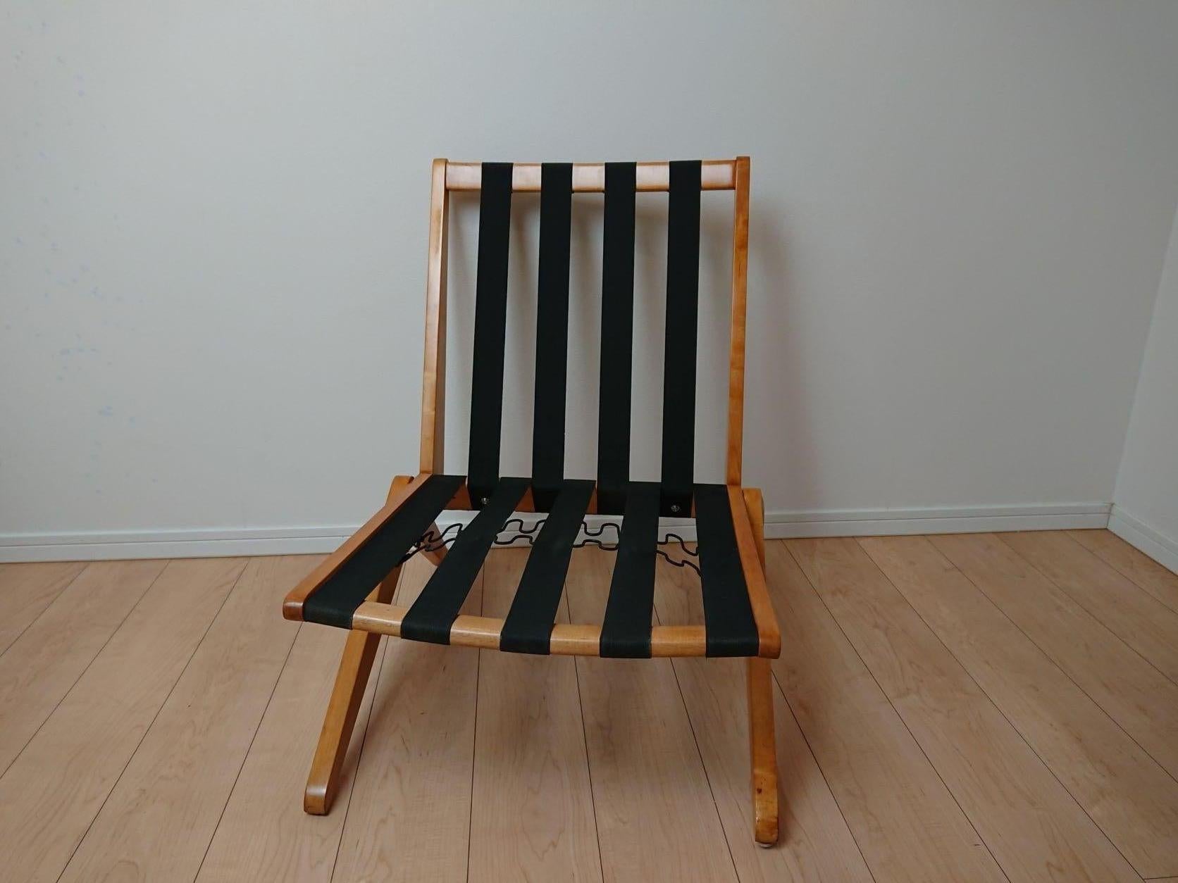20th Century Scissor Chair / Knoll Associates, Deisgned by Pierre Jeanneret For Sale