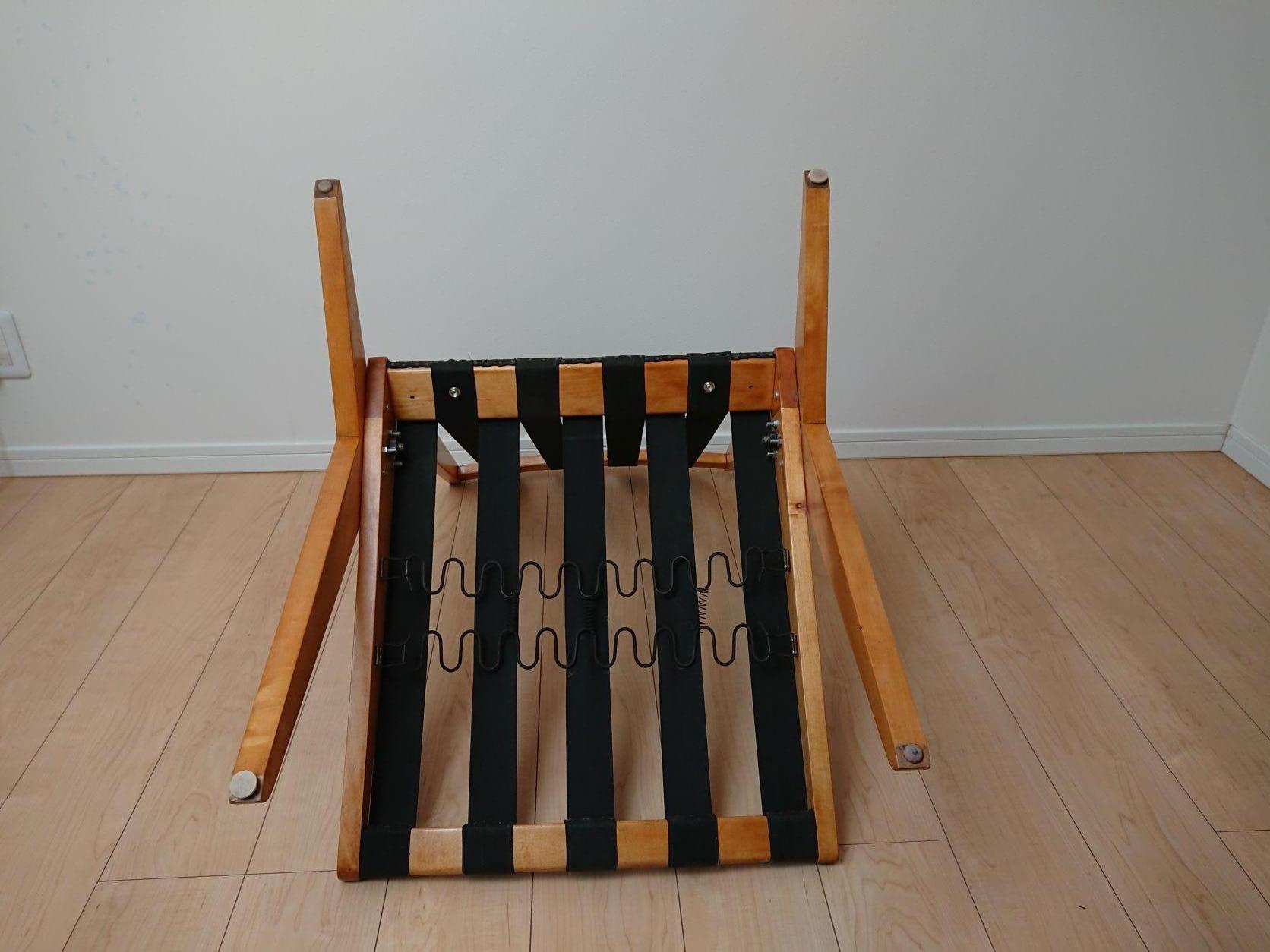 Scissor Chair / Knoll Associates, Deisgned by Pierre Jeanneret For Sale 1