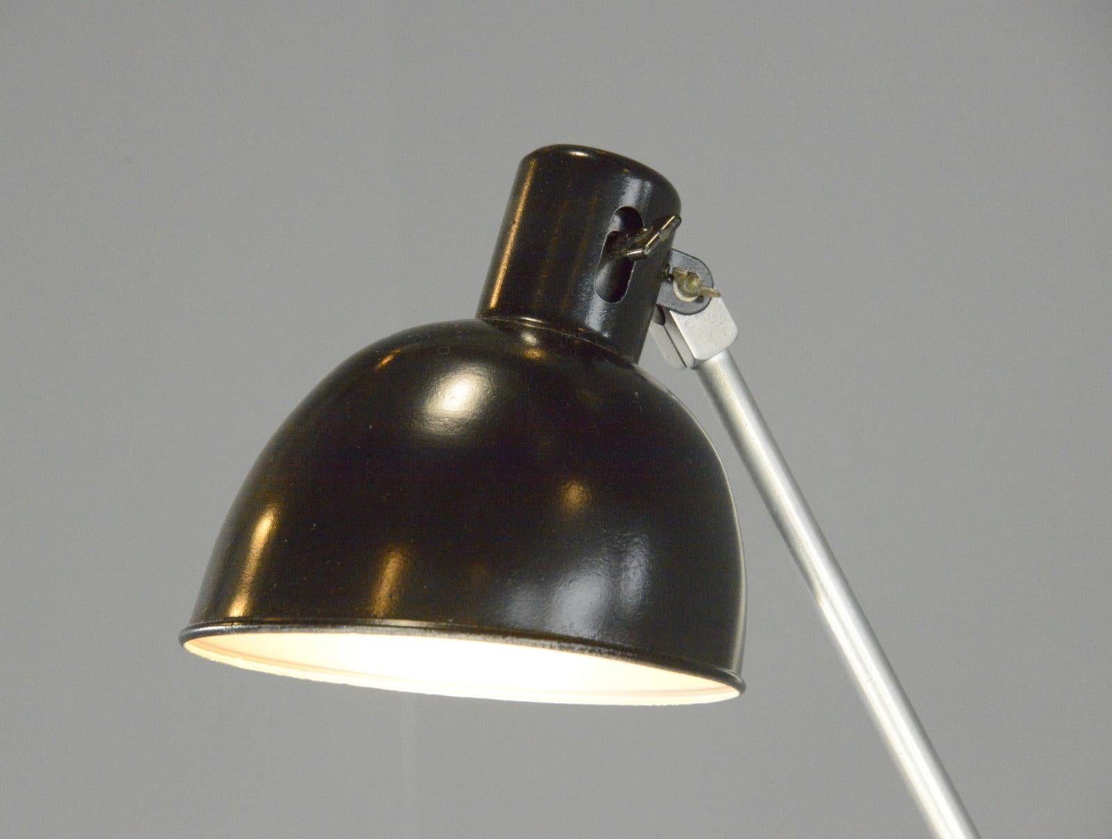 Scissor Lamp By Bunte & Remmler Circa 1930s For Sale 1