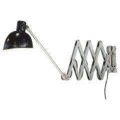 Vintage Scissor Lamp By Bunte & Remmler Circa 1930s