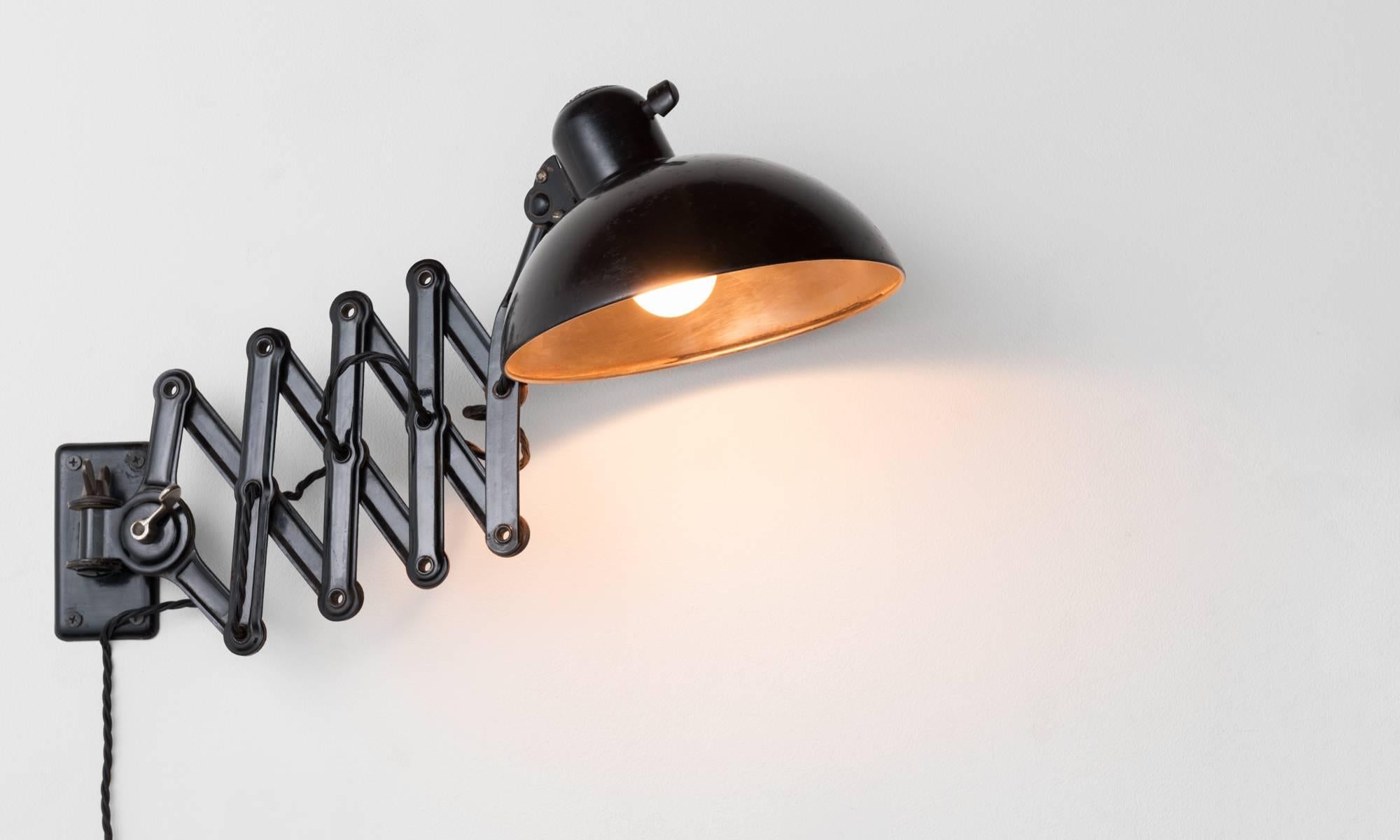 kaiser idell scissor lamp