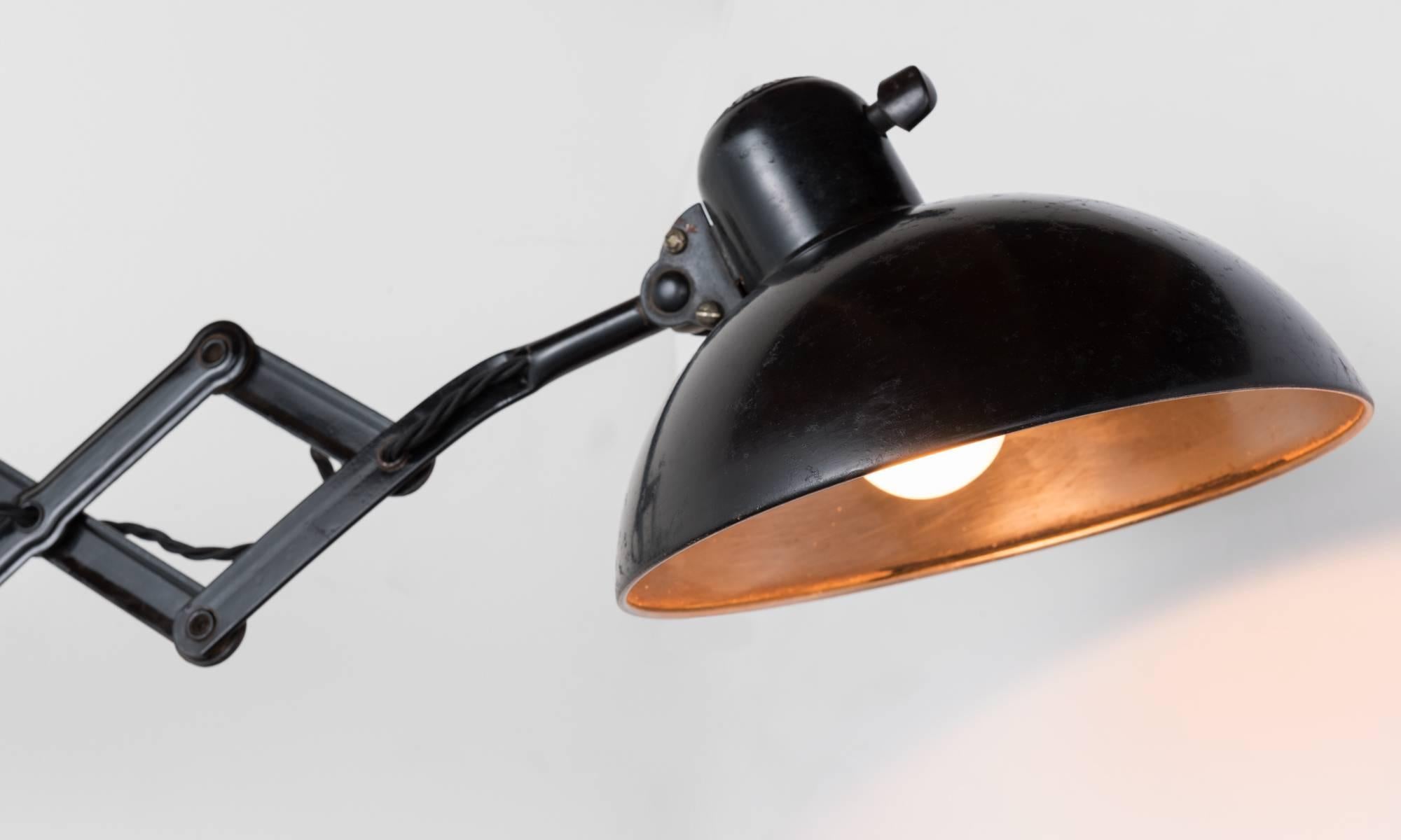 kaiser idell wall lamp