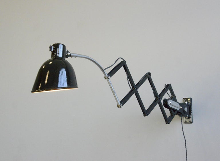 Scissor Lamp by Schaco, Circa 1930s 3