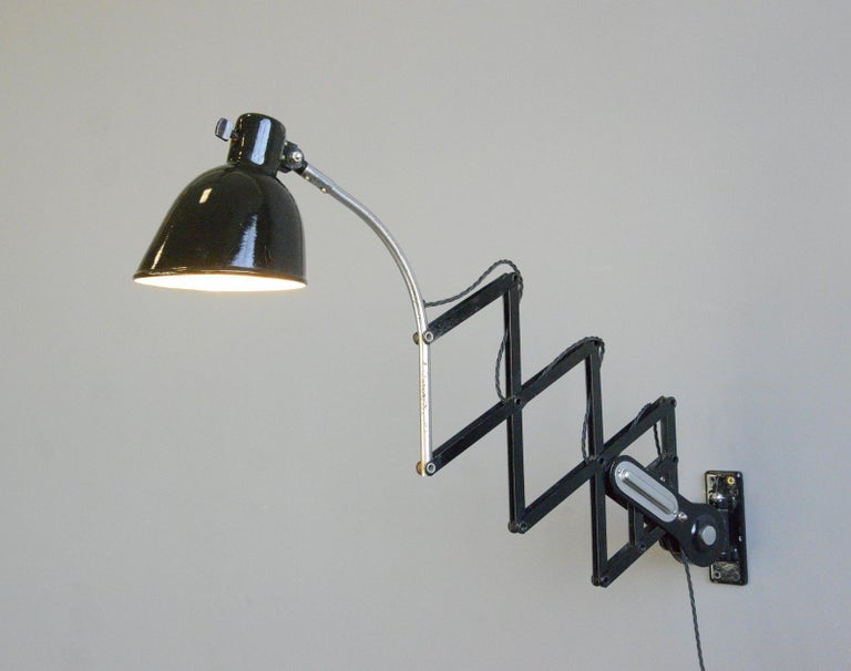 Scissor Lamp by Schaco, Circa 1930s 6