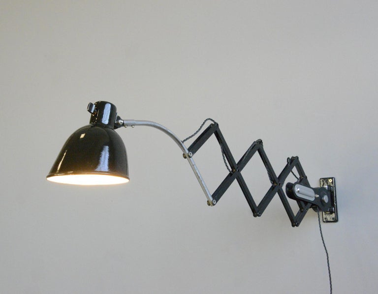 Scissor Lamp by Schaco, Circa 1930s 2