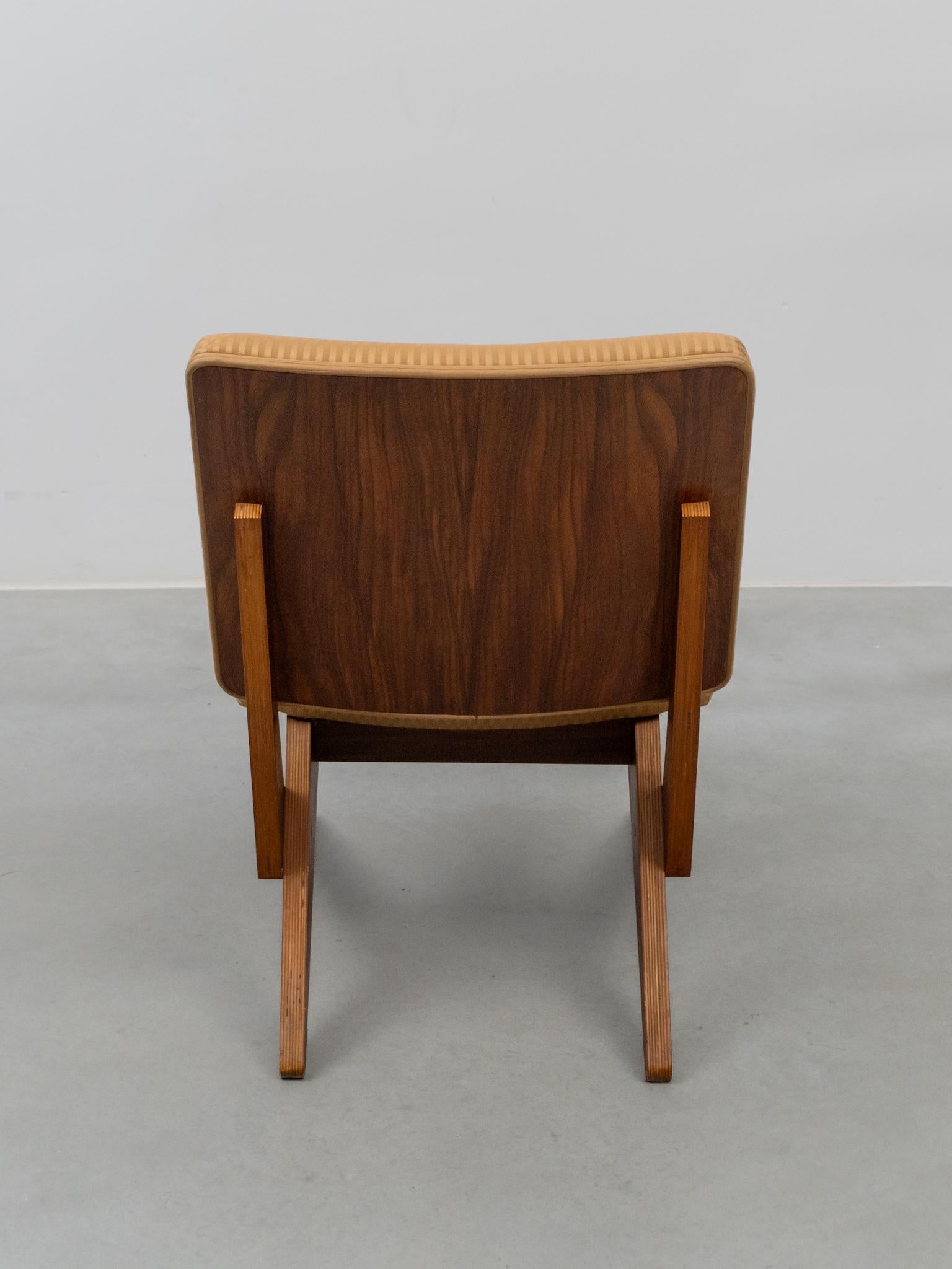 Silla de tijera diseñada por Pastoe, años 50, por Jan van Grunsven en venta 3