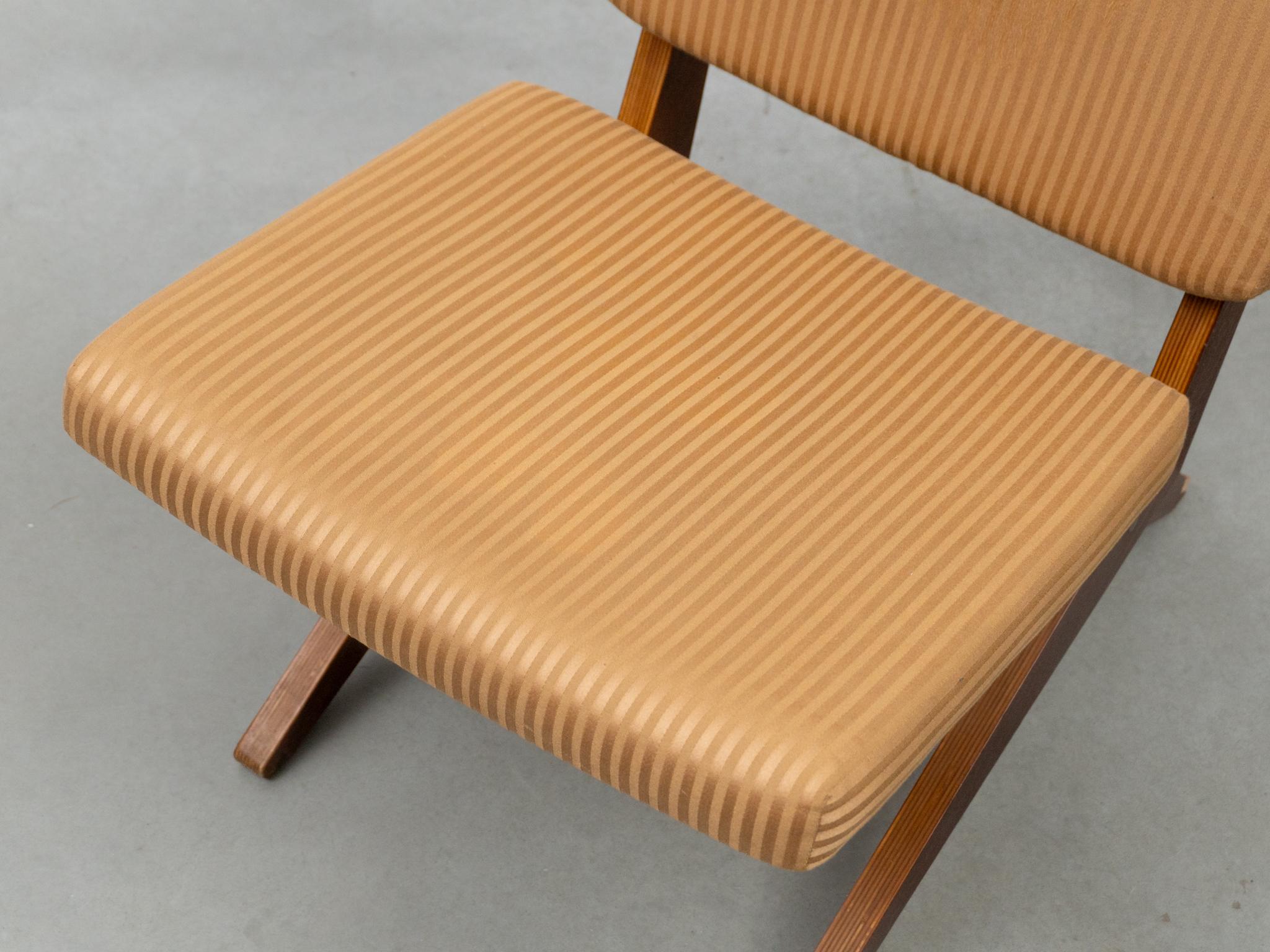 Silla de tijera diseñada por Pastoe, años 50, por Jan van Grunsven en venta 8