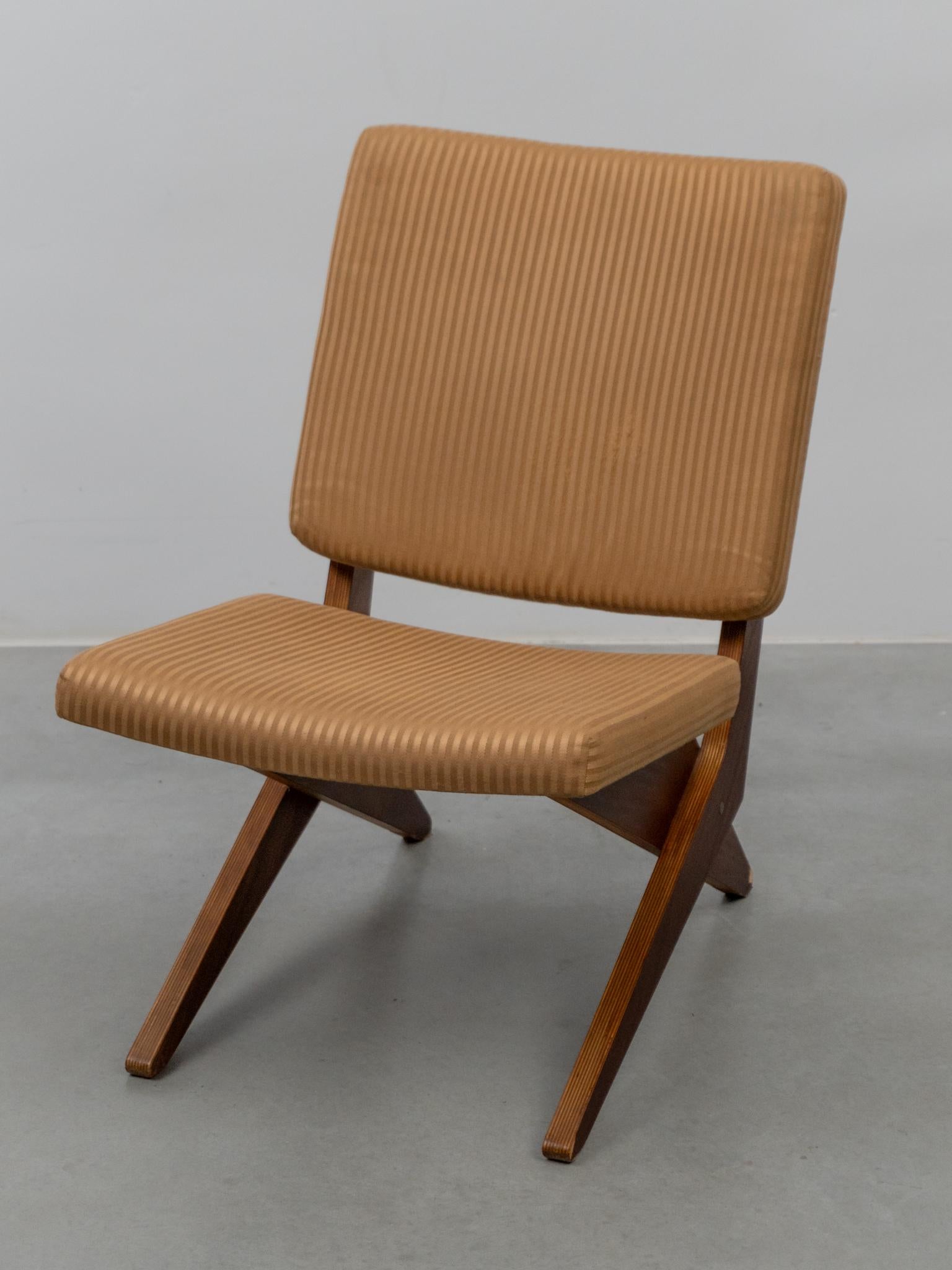 Silla de tijera diseñada por Pastoe, años 50, por Jan van Grunsven Moderno de mediados de siglo en venta
